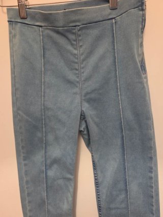 Leggings estilo jean con elástico