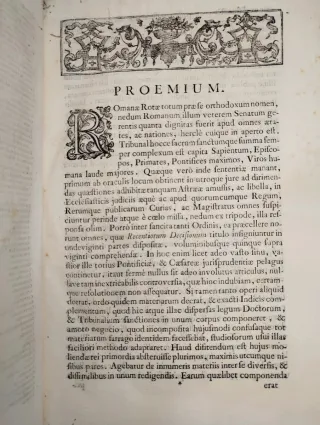 Libro antiguo (1730) Gran tamaño