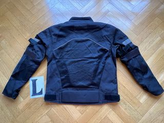 Chaqueta Moto Verano Talla L Negra.NUEVA