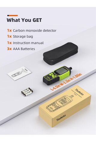 Chollo! Detector de CO Tadeto TE026