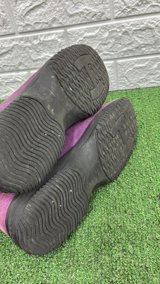 Hogan donna viola scamosciate glitter