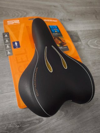 Sillín de bicicleta Selle Royal Lookin Gel Negro