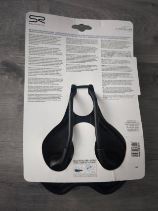 Sillín de bicicleta Selle Royal Lookin Gel Negro