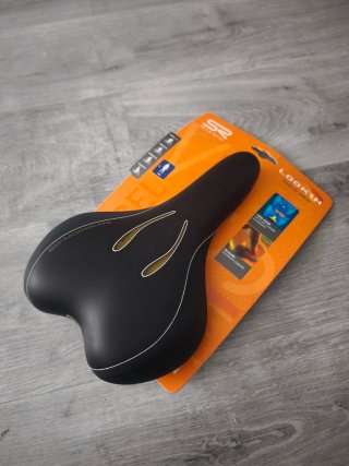 Sillín de bicicleta Selle Royal Lookin Gel Negro