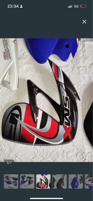 Plásticos Rieju Varios Modelos Enduro/Motocross