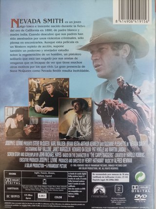 DVD Nevada Smith (1966) - Steve McQueen