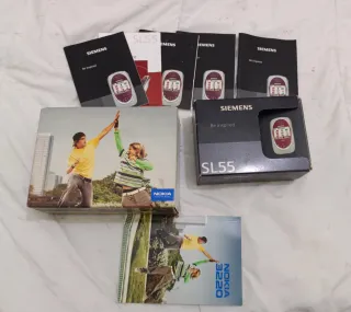 Cajas vacías Nokia 3220 y Siemens SL55 10€ unidad