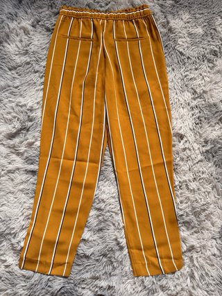 Pantaloni Ocra a Righe Tg. S