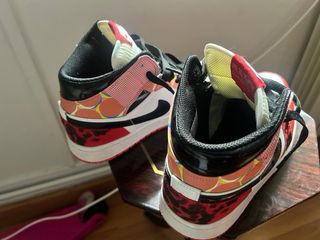 Jordan 1 Spiderman Rojo Blanco