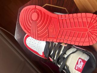 Jordan 1 Spiderman Rojo Blanco