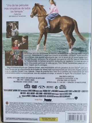 DVD Fuego de Juventud (National Velvet)