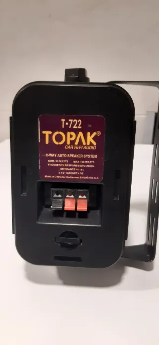 Altavoces Topak Negros