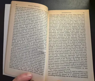 Libro romanzo "Daniel Deronda" George Eliot 1986