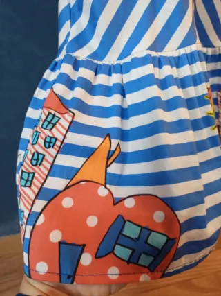Vestido verano rayas talla 4- Rosalita Señorita