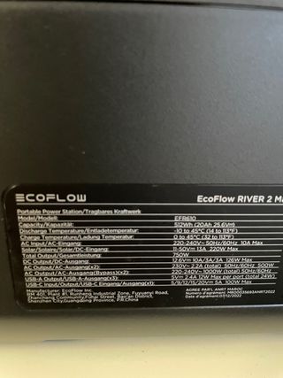 ECOFLOW RIVER 2 MAX + Placa Solar 110W