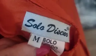 Vestido de fiesta naranja