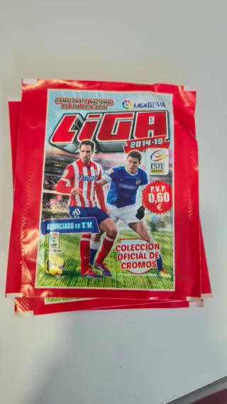 Sobre de cromos Liga BBVA 2014-2015