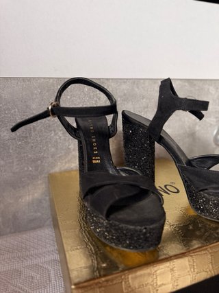 Sandali Platform Glitterati Ritmo Shoes Tg 37