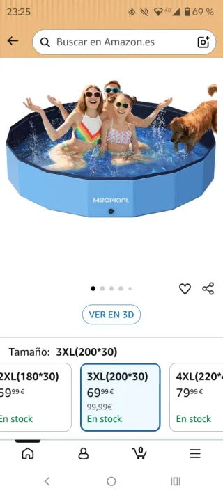 Piscina niños o mascotas