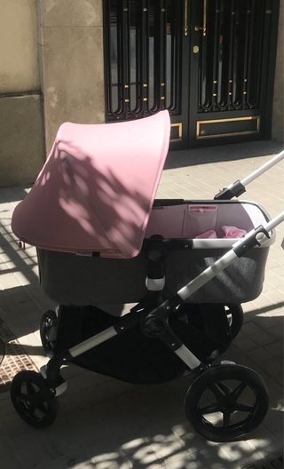 Bugaboo Fox Silla de Paseo Rosa y Gris