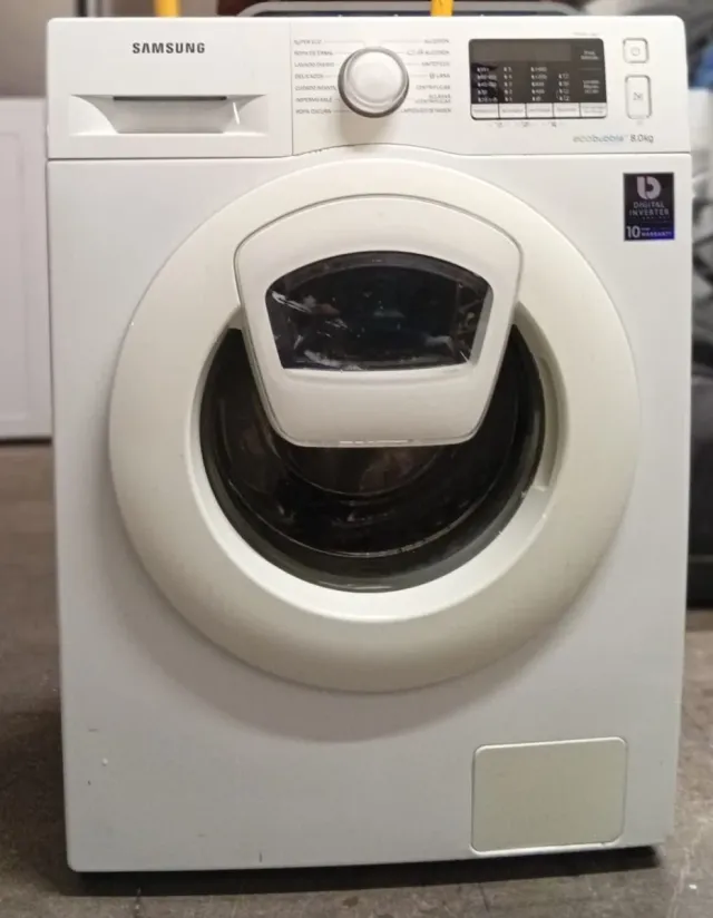 Lavadora Samsung ecobubble 8.0kg