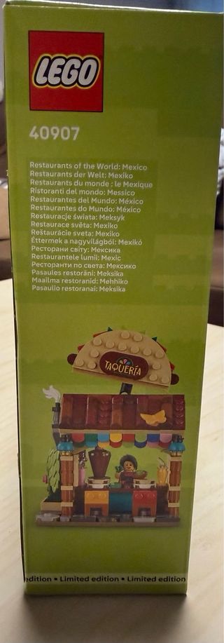 LEGO 40907 Taquería Restaurantes del Mundo