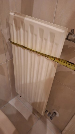 Radiador de agua beige