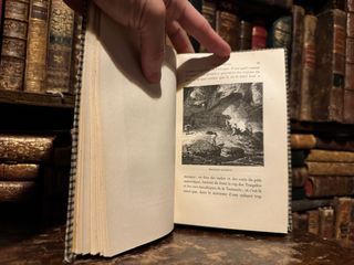 Antico libro illustrato Hachette 1873
