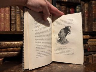 Antico libro illustrato Hachette 1873