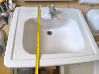 Lavabo con pedestal Roca Vintage Antiguo