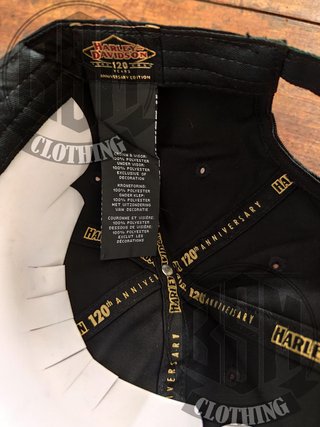 Cappellino Harley Davidson 120th ali