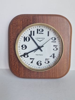 Orologio da parete Loengrin Super Quartz anni '80