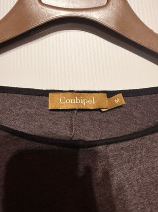 Maglia Conbipel bicolore stampa NY