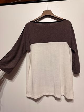 Maglia Conbipel bicolore stampa NY