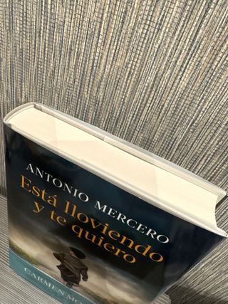 Libro está lloviendo y te quiero NUEVO