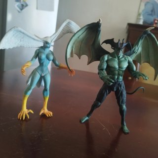 Action Figure Devilman & Resident Evil
