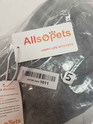 Mochila Transportín Perro Allsopets M Negra