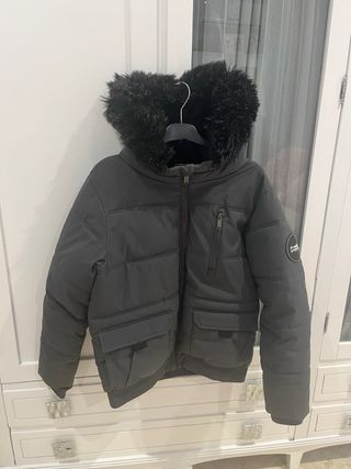 Chaqueta niño gris talla 12