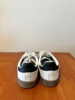 Adidas Samba Gris y Blanco