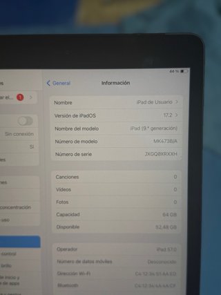 iPad 9 64GB Gris Espacial