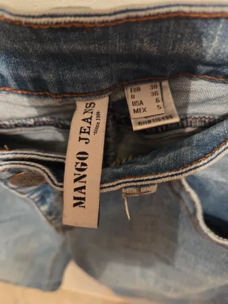 Vaqueros cortos Mango T.38/40