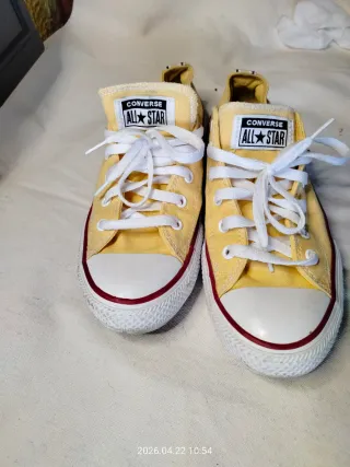 Zapatillas Converse All Star Amarillas Talla 37