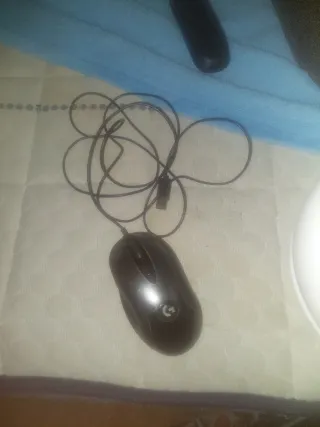 Ratón Logitech Mause Negro
