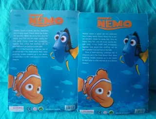 JUEGO DETECTIVES/FIGURAS NEMO/UÑAS POSTIZAS