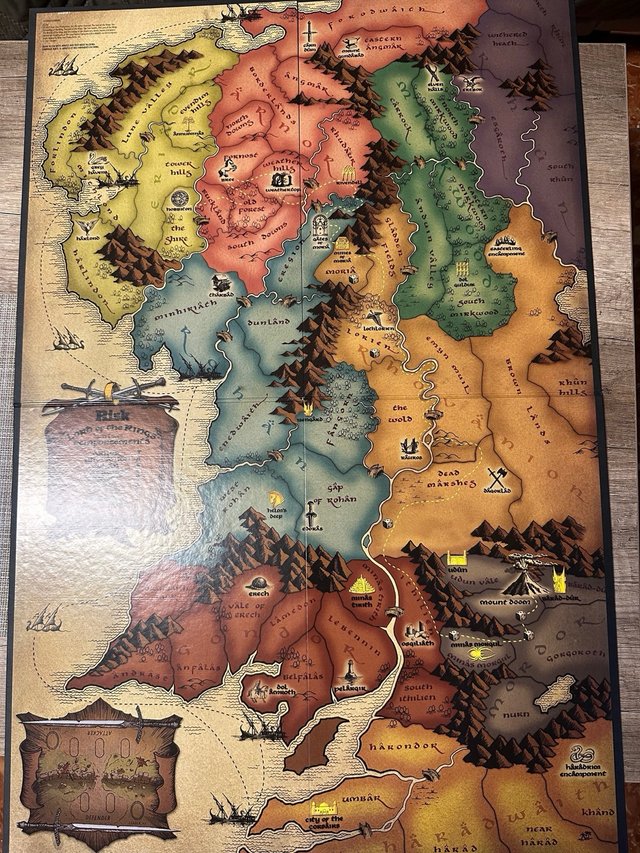 Risk: El Señor de los Anillos - Edición Trilogía