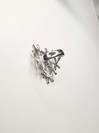 Anillo 17ES Plata Ley Grande Diseño Original