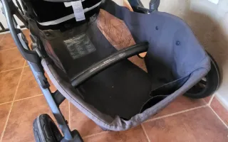 Carrito Uppababy Vista+2 sillas+capazo+accesorios