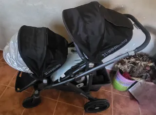 Carrito Uppababy Vista+2 sillas+capazo+accesorios