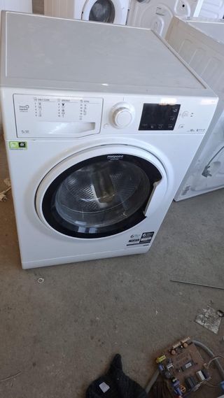 Lavadora Hotpoint Blanca
