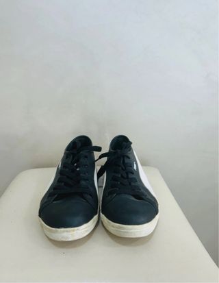 Zapatillas Puma Negras y Blancas Talla 38